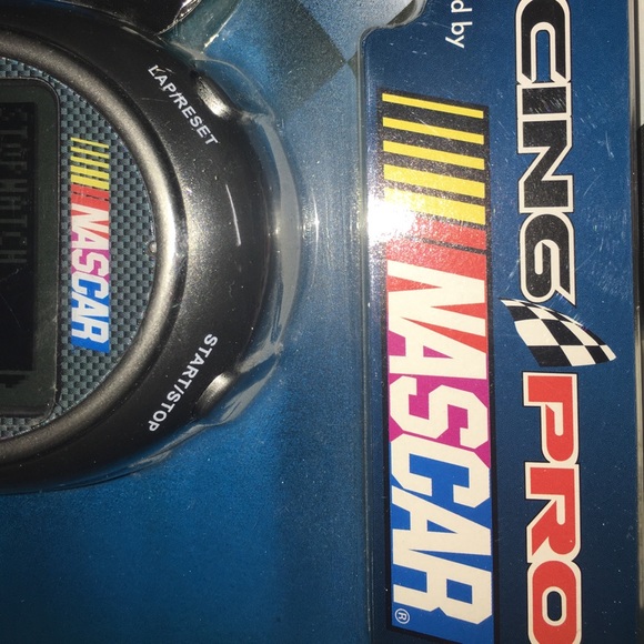 NIB Excalibur Electronics Nascar Racing Pro Stop Watch & Trivia Game + FREE GIFT - Picture 4 of 12